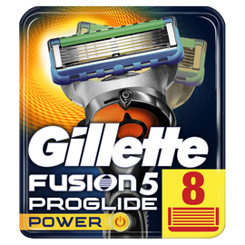Tera Gillette Fusion 5 ProGlide Power, 8 tk