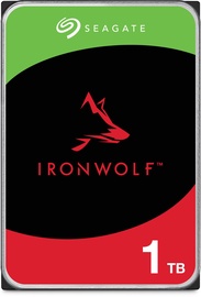 Kietasis diskas (HDD) Seagate IronWolf ST1000VN008, 3.5", 1 TB