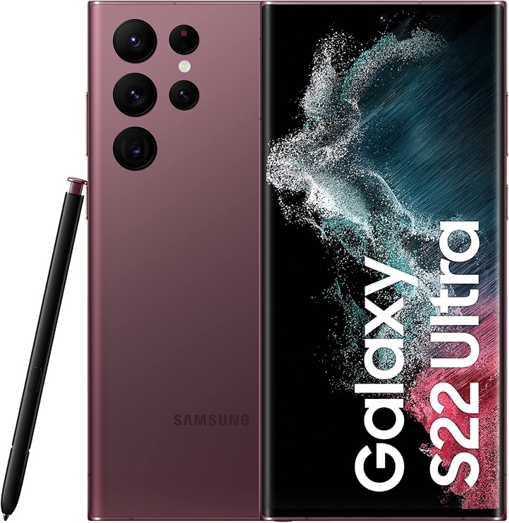 Mobiiltelefon Samsung Galaxy S22 Ultra, punane, 8GB/128GB
