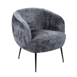 Atzveltnes krēsls Homla Pallstol 871462, pelēka, 70 cm x 72 cm x 74 cm