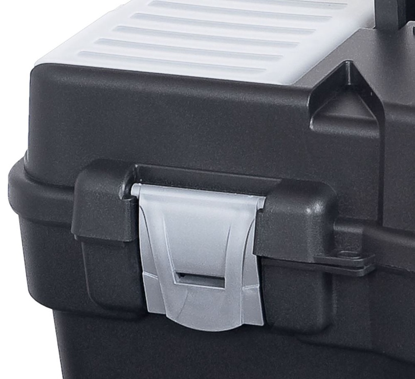 Ящик для инструментов Patrol A500, 46.2 см x 25.6 см x 24.2 см, черный/серый