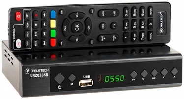 Цифровой приемник Cabletech URZ0336B, 16.8 см x 9.3 см x 3.5 см, черный