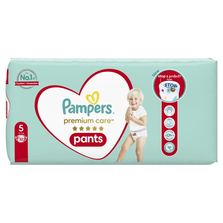 Mähkmed Pampers Premium Care Pants, 5 suurus, 12 - 17 kg, 104 tk