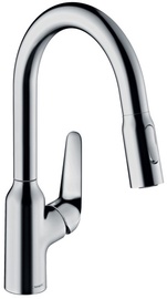 Virtuves jaucējkrāns Hansgrohe Focus M42 ComfortZone 180, hroma
