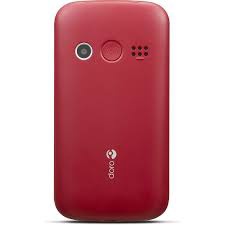 Nuputelefon Doro 1380, 8 MB, punane
