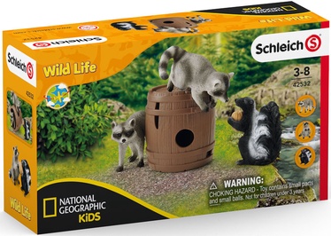 Komplekts Schleich Wild Life Nutty Mischief 42532, 17 cm, 4 gab.