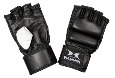 MMA cimdi Hammer Premium MMA, melna, L/XL