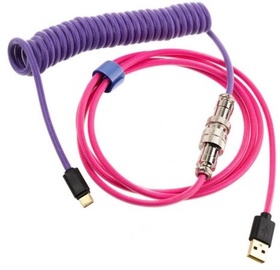 Аксессуар Ducky Joker Custom Cable, розовый/фиолетовый