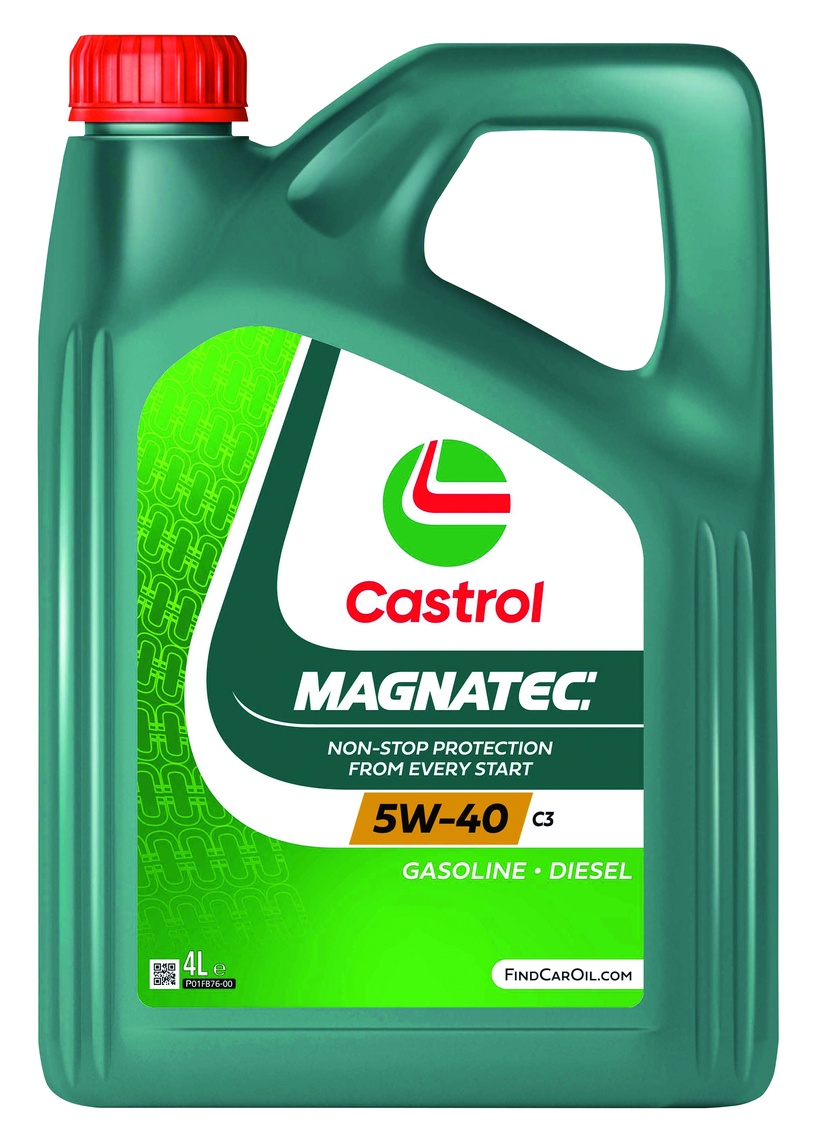 Motoreļļa Castrol Magnatec C3 5W - 40, sintētiskais, vieglajam auto, 4 l