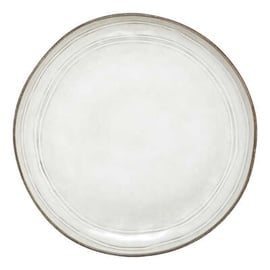 Šķīvis Secret de Gourmet SdG Flower Grey 173541A, Ø 21.5 cm, ziloņkaula