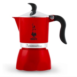 Кофейник Bialetti Moka Fiammetta, 0.2 л, красный
