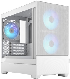 Kompiuterio korpusas Fractal Design Pop Mini Air RGB TG Clear Tint, balta