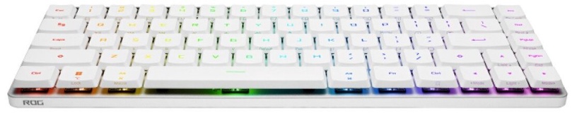 Клавиатура Asus ROG Falchion RX, DE, белый, беспроводная