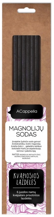 Lõhnapulk Acappella Magnolia Garden, magnoolia, 6 tk