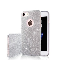 Чехол OEM Glitter 3in1 case for Xiaomi Redmi Note 9, xiaomi redmi note 9, серебристый