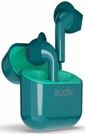 Беспроводные наушники Sudio Nio Earbuds Aurora in-ear, зеленый