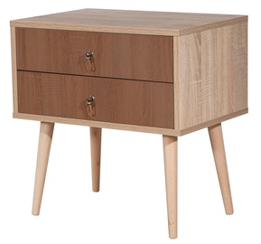 Ночной столик Kalune Design City Form, многоцветный, 40 x 60 см x 61 см