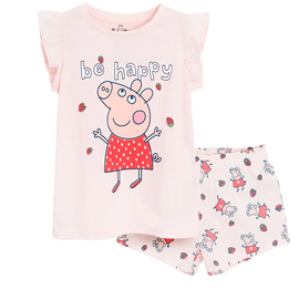 Pidžaamad, vaba aja kevad/suvi, tüdrukutele Cool Club Peppa Pig LUG2811829-00, heleroosa, 110 cm
