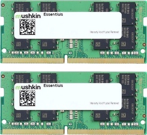 Operatyvioji atmintis (RAM) Mushkin MES4S320NF32GX2, DDR4 (SO-DIMM), 64 GB, 3200 MHz