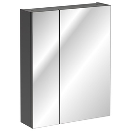 Шкаф для ванной Hakano Hamao, серый, 16 x 60 см x 75 см
