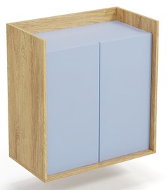 Шкафчики Mobius 2D, дубовый/голубой, 78 см x 41 см x 83 см