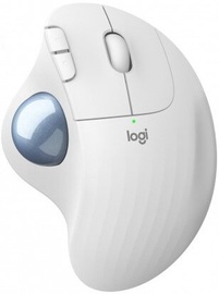 Kompiuterio pelė Logitech Ergo M575, balta