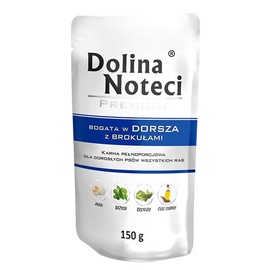 Mitrā barība (konservi) suņiem Dolina Noteci & Piper Premium, zivs, 0.15 kg