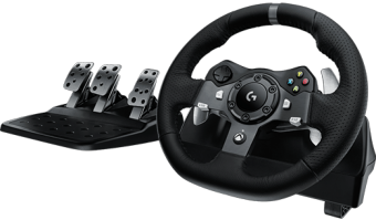 Игровой руль Logitech Xbox/PC G920, черный