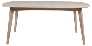 Обеденный стол c удлинением Actona Marte Rectangular, дубовый, 1800 мм x 1020 мм x 760 мм