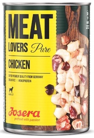 Влажный корм для собак Josera Meat Lovers Pure Chicken, курица, 0.4 кг