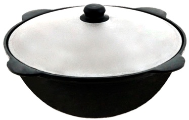 Katls DM Grill Uzbek Cauldron K008, 37 cm x 37 cm, 12 l, 1 gab.