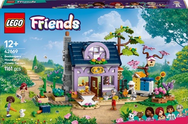 Konstruktor LEGO®Friends Mesiniku maja ja lilleaed 42669, 1161 tk