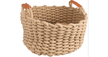 Dzīvnieku gulta Flamingo Enya Basket, bēša, 34 cm x 30 cm