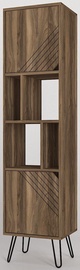Plaukts Kalune Design Norma 804TRH3628, valriekstu, 35 cm x 45 cm x 184 cm