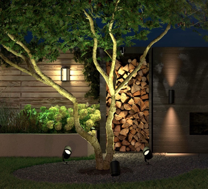 Valgusti Philips Hue Lily XL, 15W, LED, IP65, must