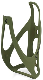 Pudeļu turētājs Cube Bottle Cage HPP 13226, plastmasa, melna/olīvzaļa