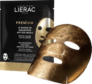 Маска для лица Lierac Premium The Sublimating Gold, 20 мл, для женщин