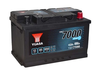 Аккумулятор Yuasa YBX7100, 12 В, 65 Ач, 650 а