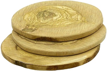 Serveerimislaud Smokey Olive Wood V-03-110MM, puu, 110 mm x 110 mm, 3 tk