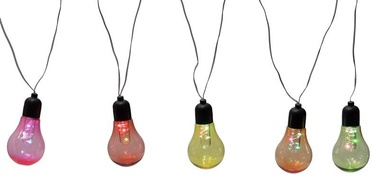 Spuldzīšu virtenes Finnlumor Illuminated Garland 5 pcs, 0.25 m, rgb
