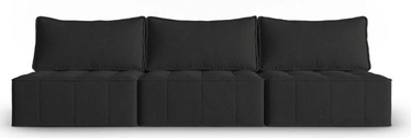 Moduļu dīvāns Micadoni Home Mike, melna, 240 x 90 cm x 78 cm