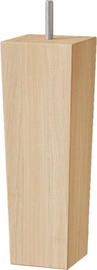 Baldų kojelės Sleepwell C10861014, 6.5 cm x 6.5 cm, 18 cm, ąžuolo, 4 vnt.