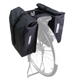Велосипедная сумка Outliner, полиэстер, черный
