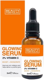 Serumas moterims Beauty Formulas Glowing 2% Vitamin C, 30 ml