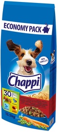 Kuiv koeratoit Chappi Complete Food, veiseliha/kanaliha, 13.5 kg