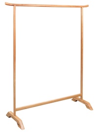 Riidestange VLX Solid Oak Wood 247045, pruun