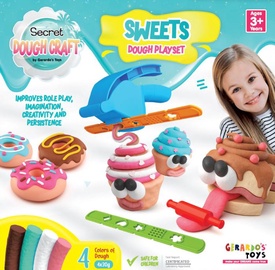 Plastilīns Gerardos Toys Sweets 56456, daudzkrāsaina