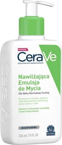 Sejas tīrīšanas līdzeklis Cerave Hydrating Cleanser, 236 ml, sievietēm