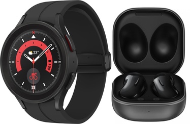 Nutikell Samsung Galaxy Watch 5 Pro 45mm, must + Samsung Galaxy Buds Live