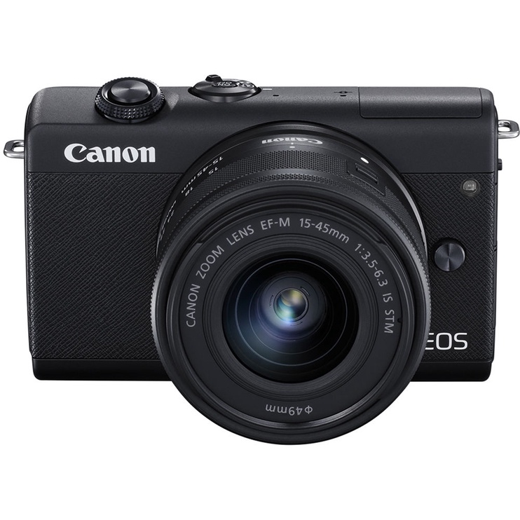 Системный фотоаппарат Canon EOS EOS M200 + 15-45mm IS STM + EF-M 22mm STM